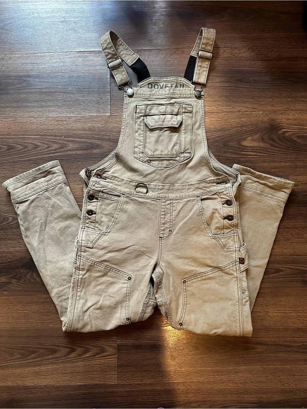 Dovetail Workwear Stretch Canvas Overalls